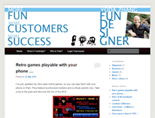 Tablet Screenshot of fundesigner.info